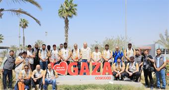 Une deuxième délégation médicale koweïtienne arrive dans la bande de Gaza 
