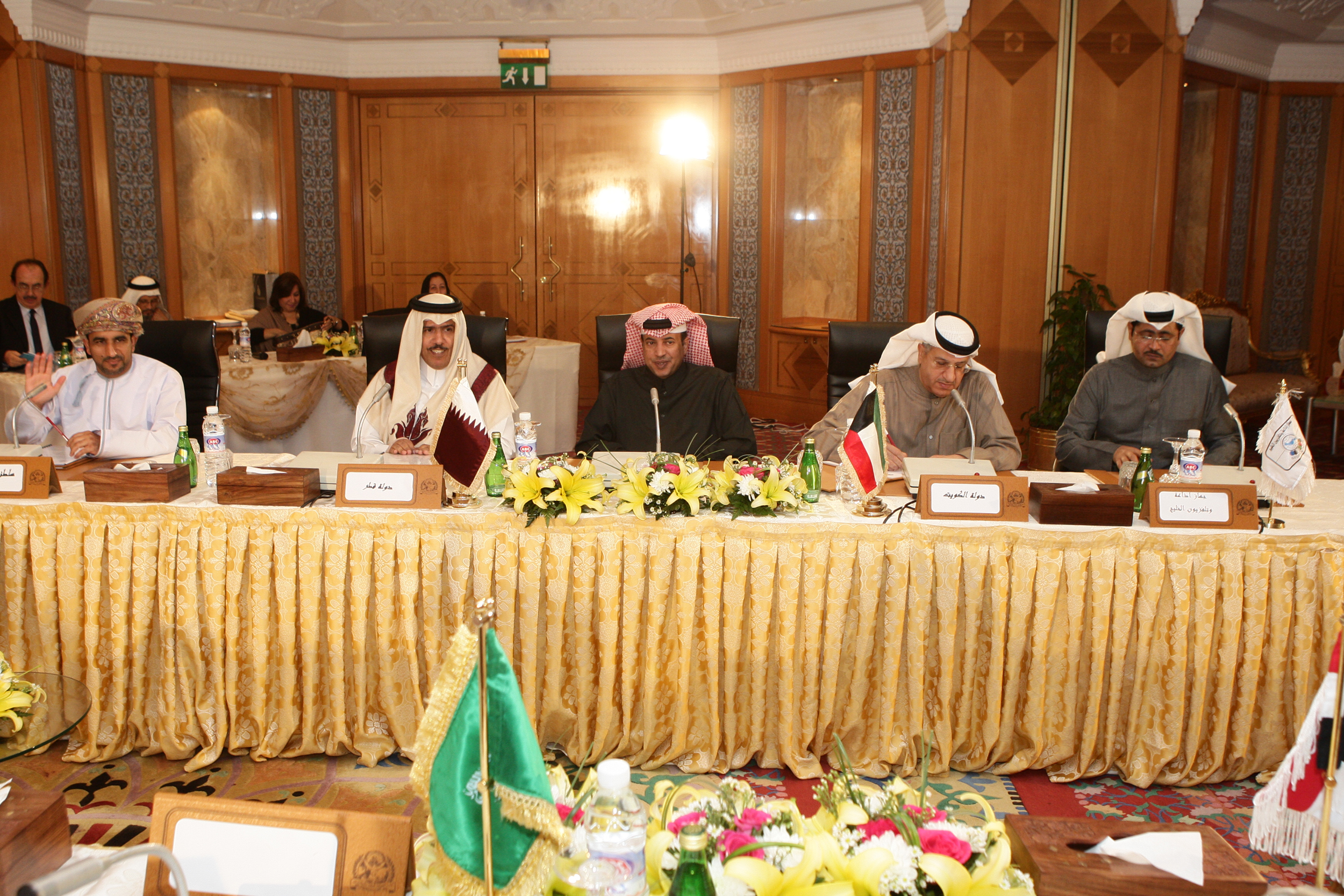 جانب من  الاجتماع ال25 لمديري التلفزيونات الاعضاء في مؤسسة الانتاج البرامجي المشترك لدول مجلس التعاون الخليجي