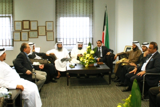 Kuwaiti lawmakers, Bosnian Mufti discuss bilateral ties