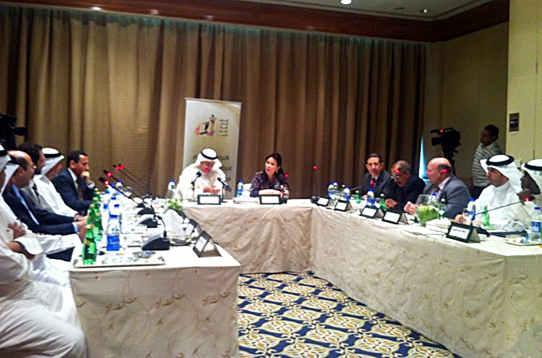 جانب من اجتماع لجنة الخبراء العرب في التراث الثقافي والطبيعي