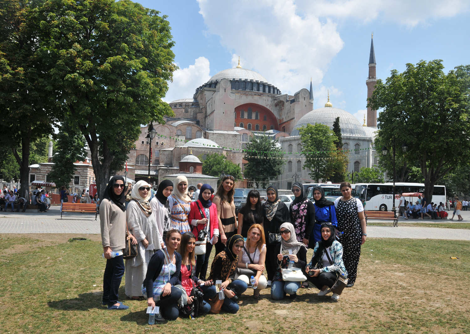 Kuwaiti students visit historical sites in Istanbul