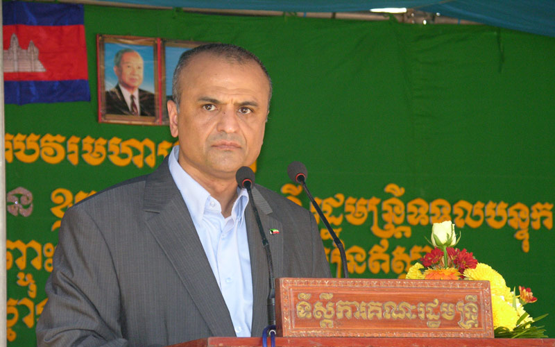Kuwait's ambassador to Cambodia Dhirar Nasser Al-Tuwaijri