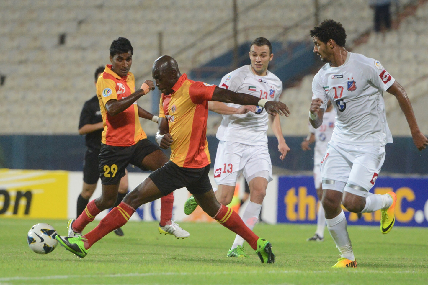 Kuwait SC beats India''s East Bengal 4-2 in AFC Cup first leg