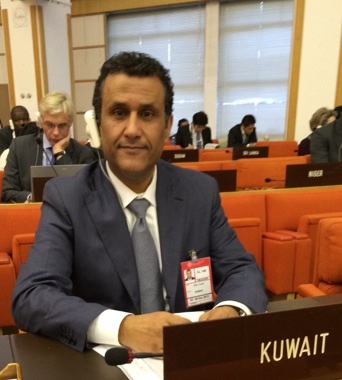 Permanent delegate of the State of Kuwait and Head of the Near East Group at the Food and Agriculture Organisation (FAO) Yusuf Al-Juhail