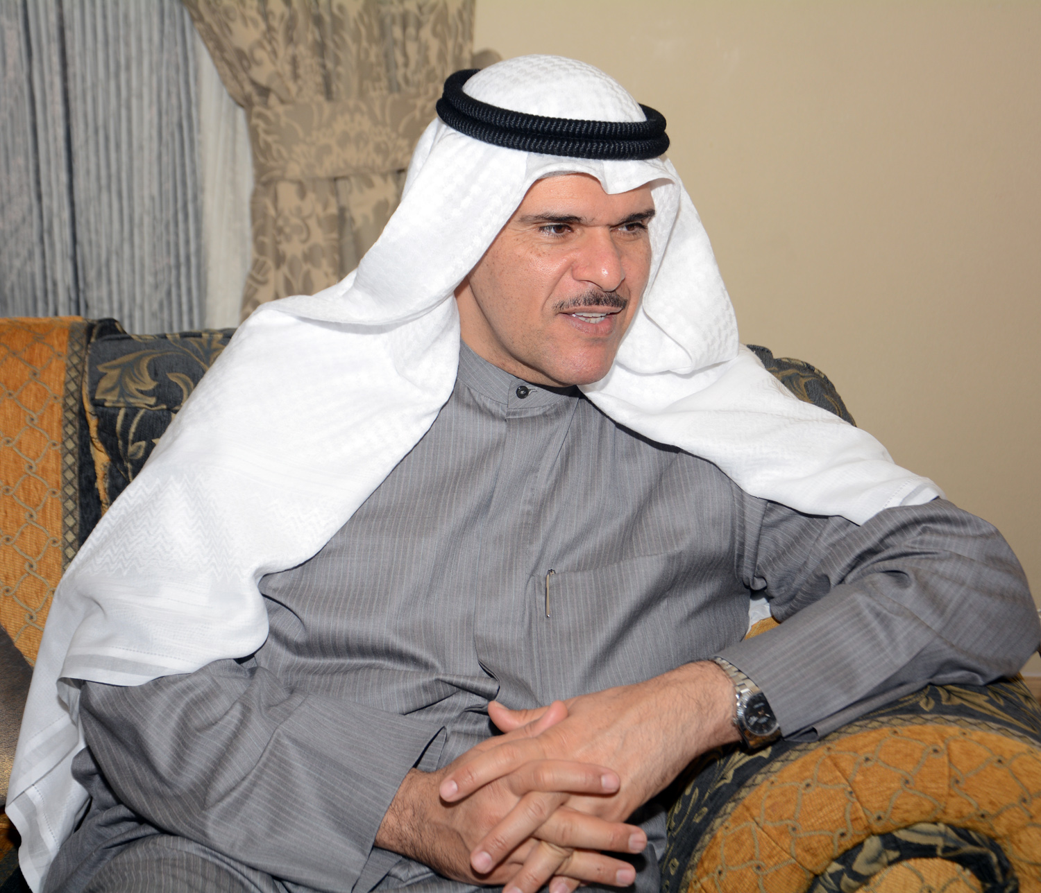 Kuwaiti Minister of Information and Minister of State for Youth Affairs Sheikh Salman Al-Sabah