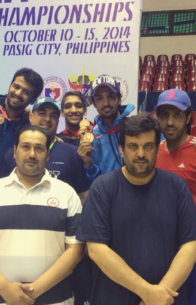 Kuwait fencing team wins Bronze medal in Asia tourney in Philippines