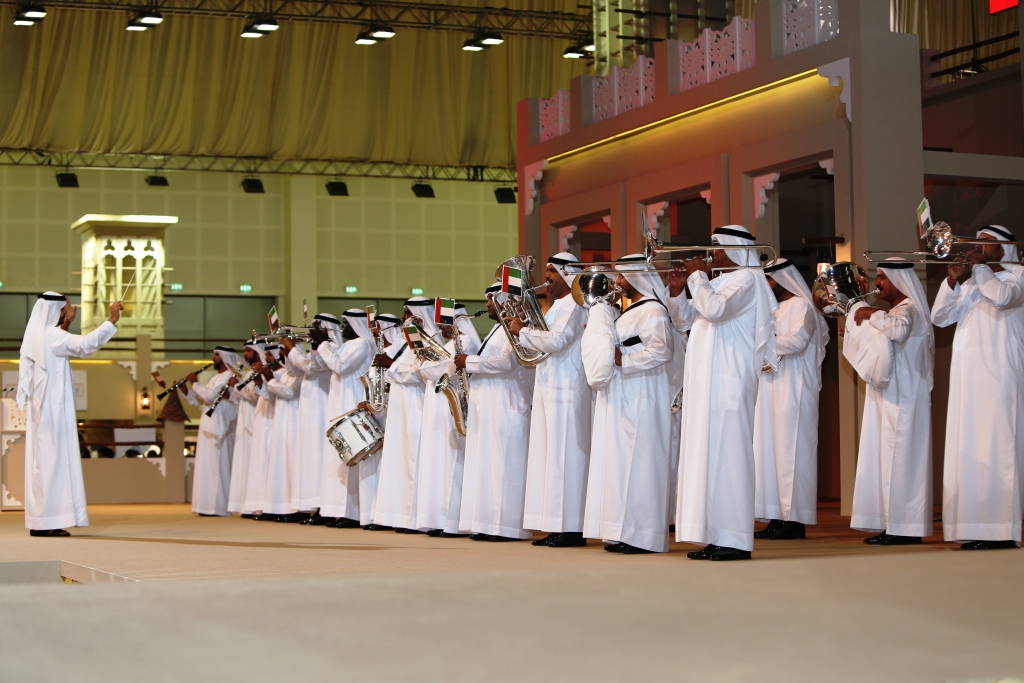 جانب من مراسم اطلاق بطولة دبي العالمية للضيافة