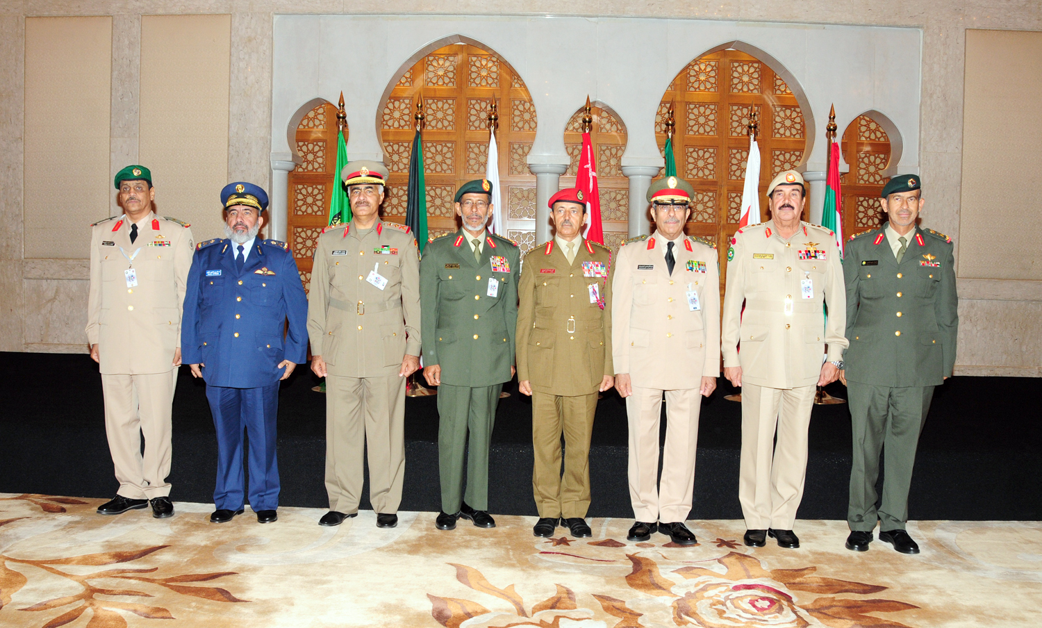 participants in the 12th consultative meeting of the supreme military committee of the Gulf Cooperation Council (GCC)