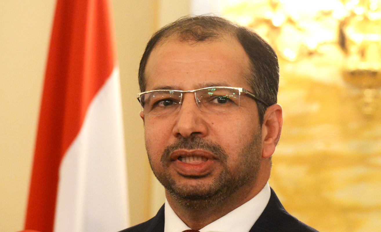 Iraqi parliament speaker Saleem Al-Jabouri