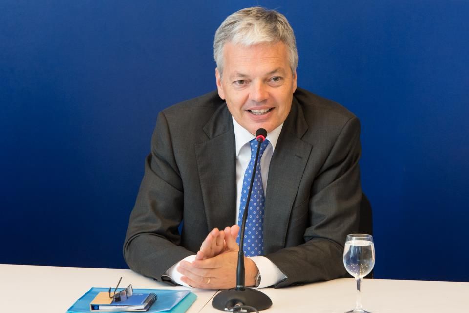 Belgian Minister of Foreign Affairs Didier Reynders