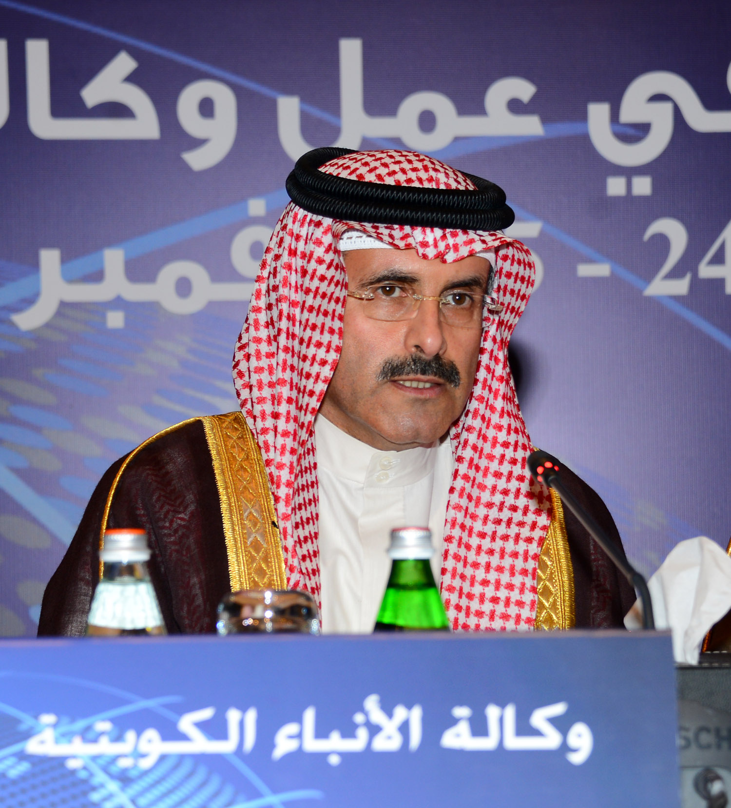 Kuwait News Agency Board Chairman and Director General Sheikh Mubarak Duaij Al-Sabah