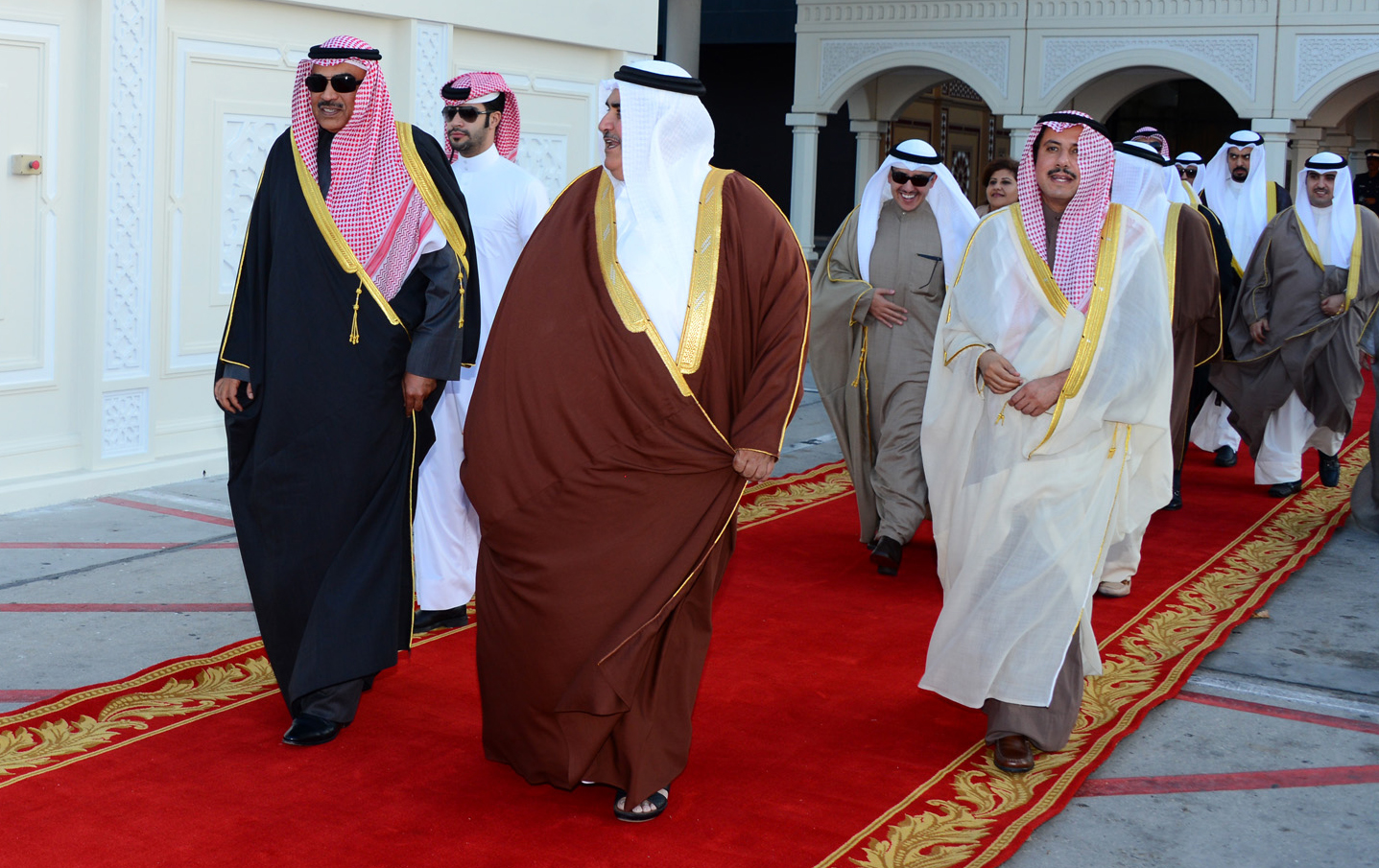 Sheikh Sabah Al-Khaled leaves Bahrain