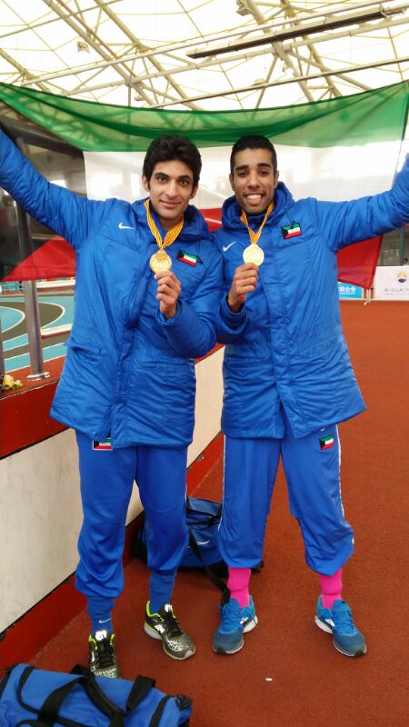 Kuwaiti athletics players win gold in 6th Asian Indoor Athletics