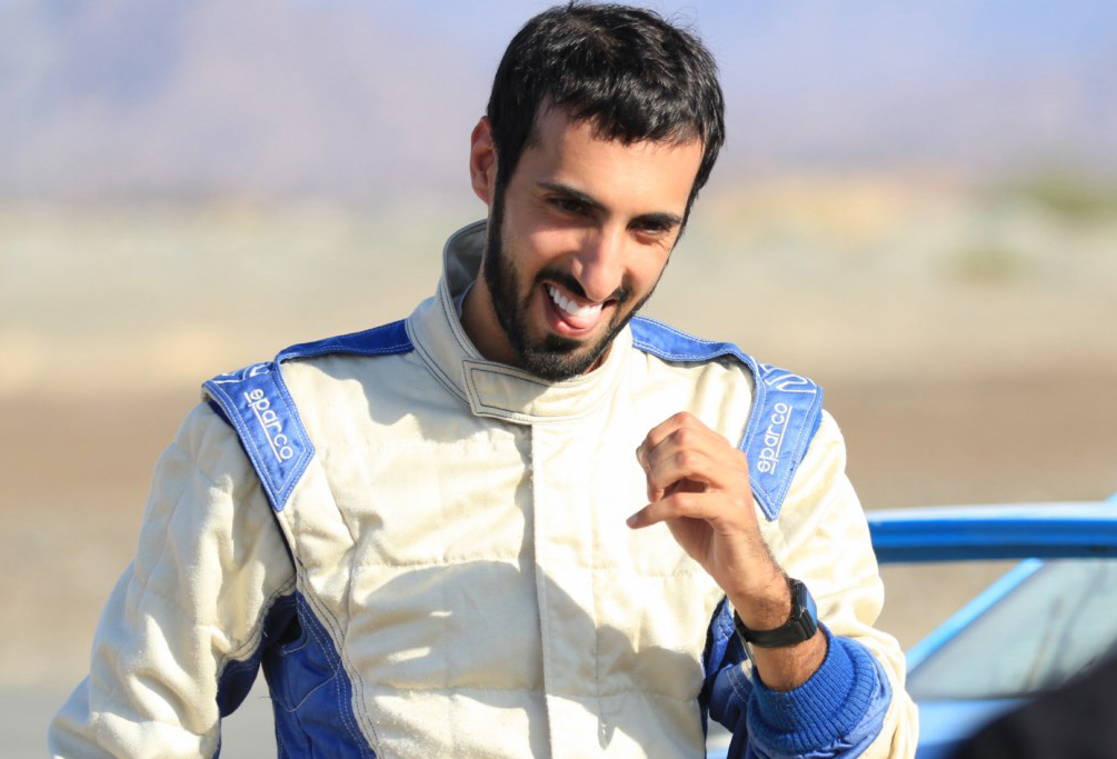 Kuwaiti racer, FIA Middle East Rally Championship (Group N) winner Mishari Al-Dhafiri