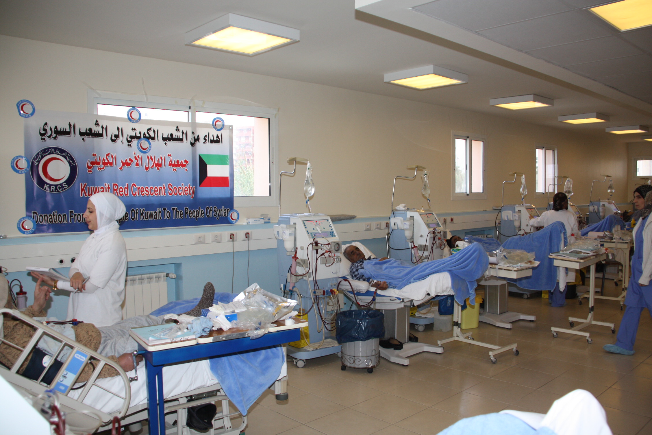 Kuwait offers kidney dialysis to refugees