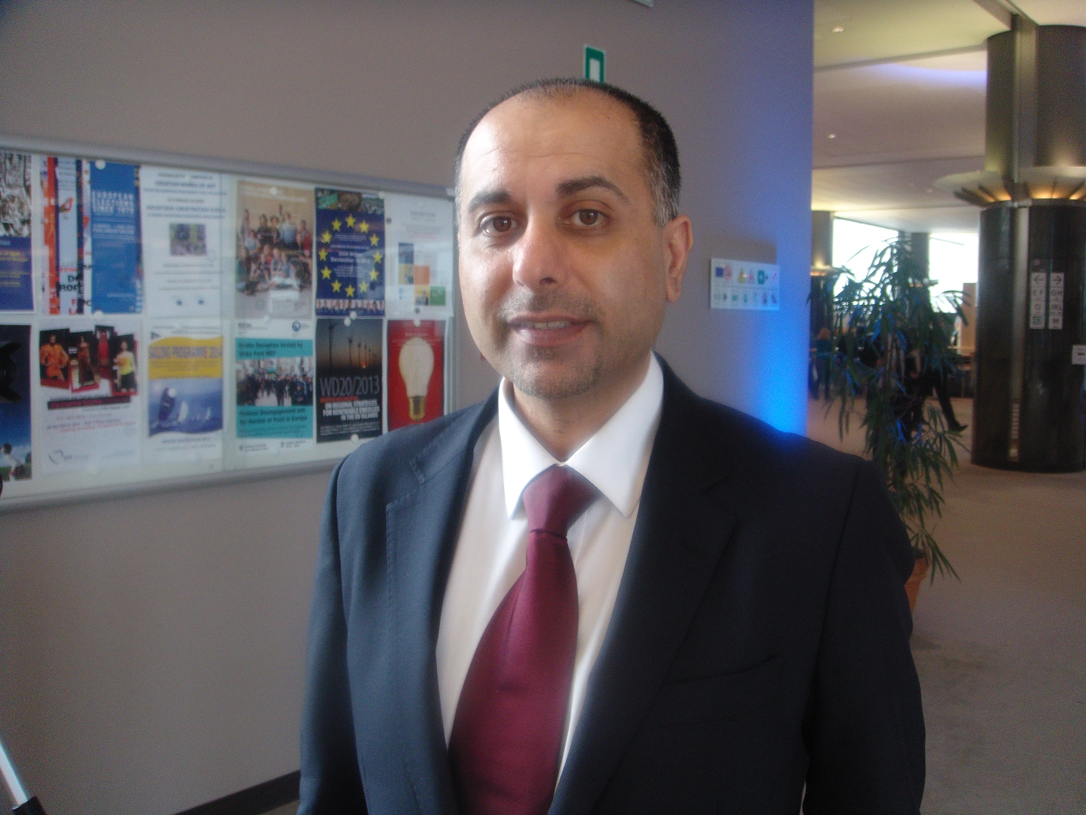 British Member of the European Parliament (MEP) Dr. Sajjad Karim