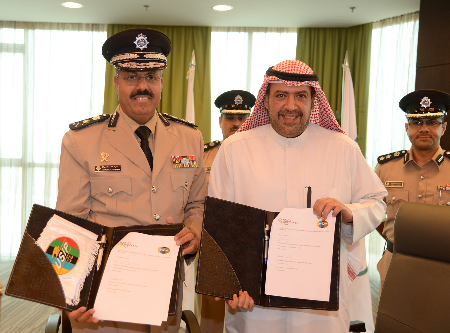 International Police Sports Union  signs  cooperation protocol with Association of National Olympic Committees