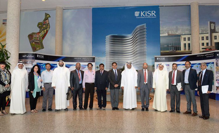 Visiting Indian delegation discusses cooperation with KISR