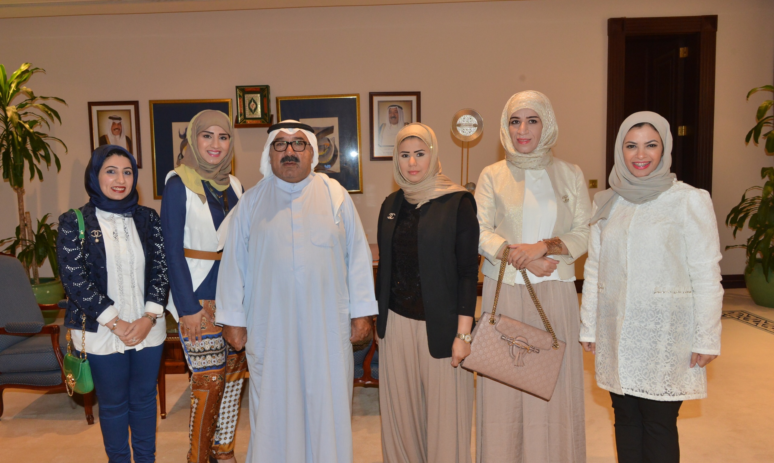 Minister of Amiri Diwan Affairs Sheikh Nasser Sabah Al-Ahmad Al-Sabah met Kuwait Society of Engineers board members