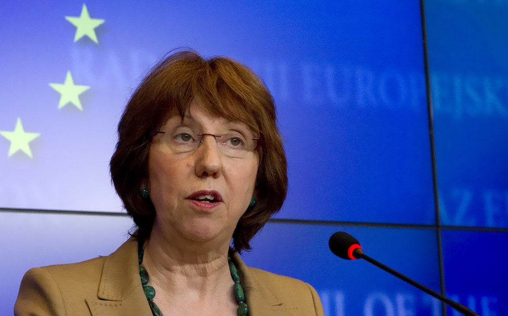 EU High Representative Catherine Ashton