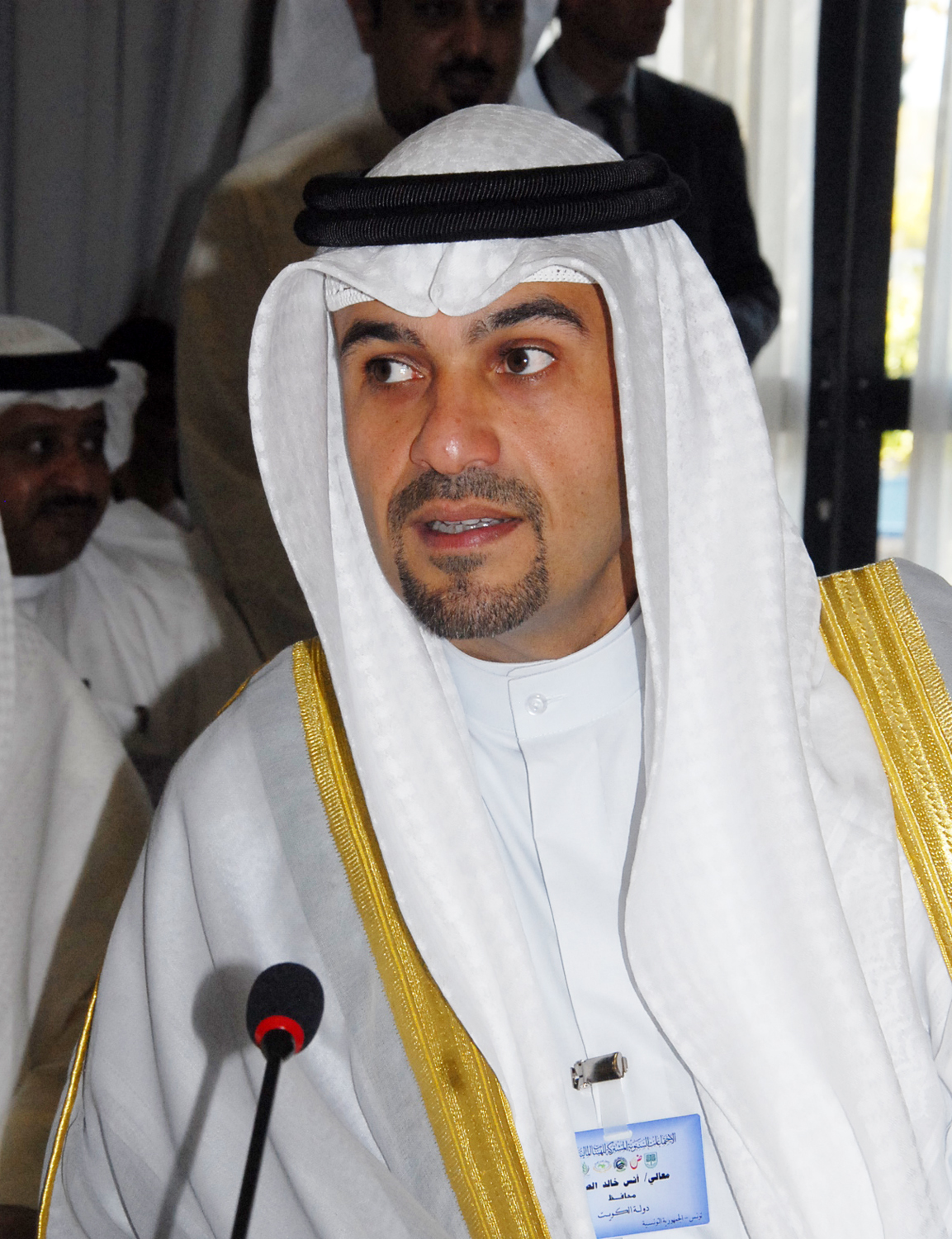Kuwait's Finance Minister Anas Al-Saleh