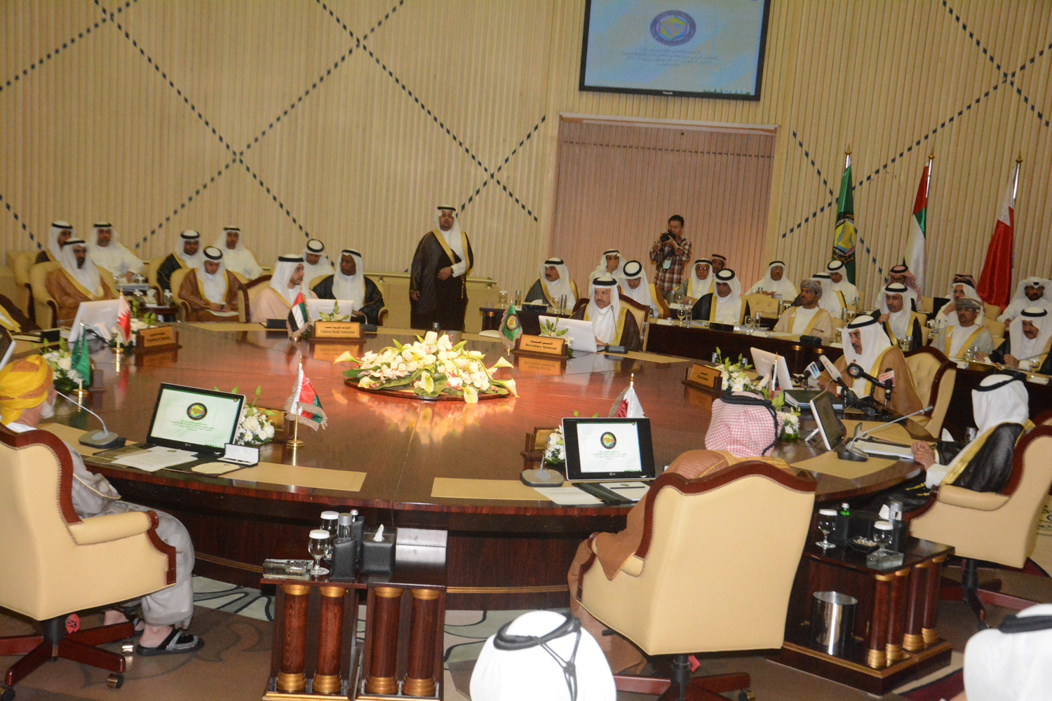 Foreign Ministers of the Gulf Cooperation Council (GCC)
