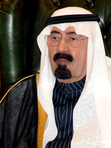 The Saudi King Abdullah bin Abdulaziz Al-Saud