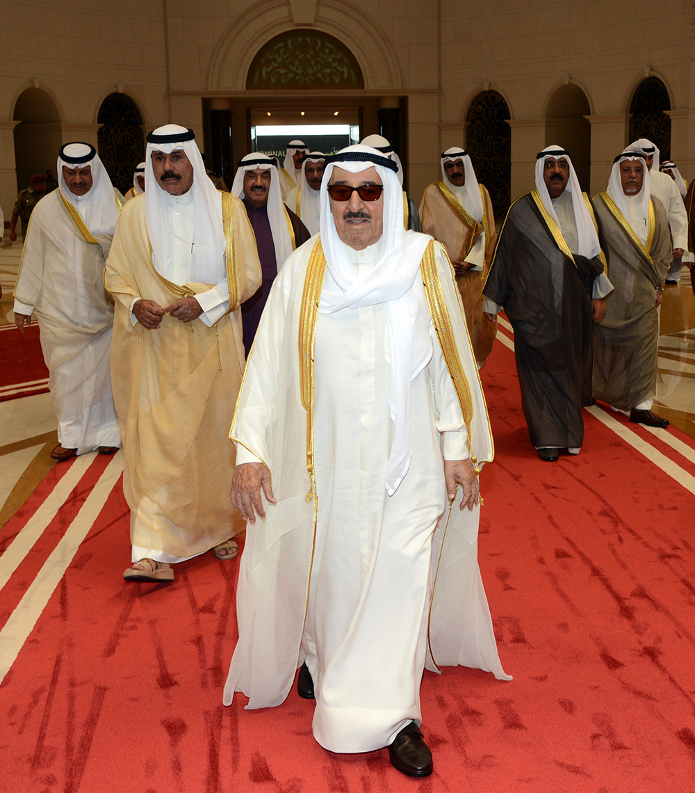 His Highness the Amir Sheikh Sabah Al-Ahmad Al-Jaber Al-Sabah flies to Mongolia on private visit