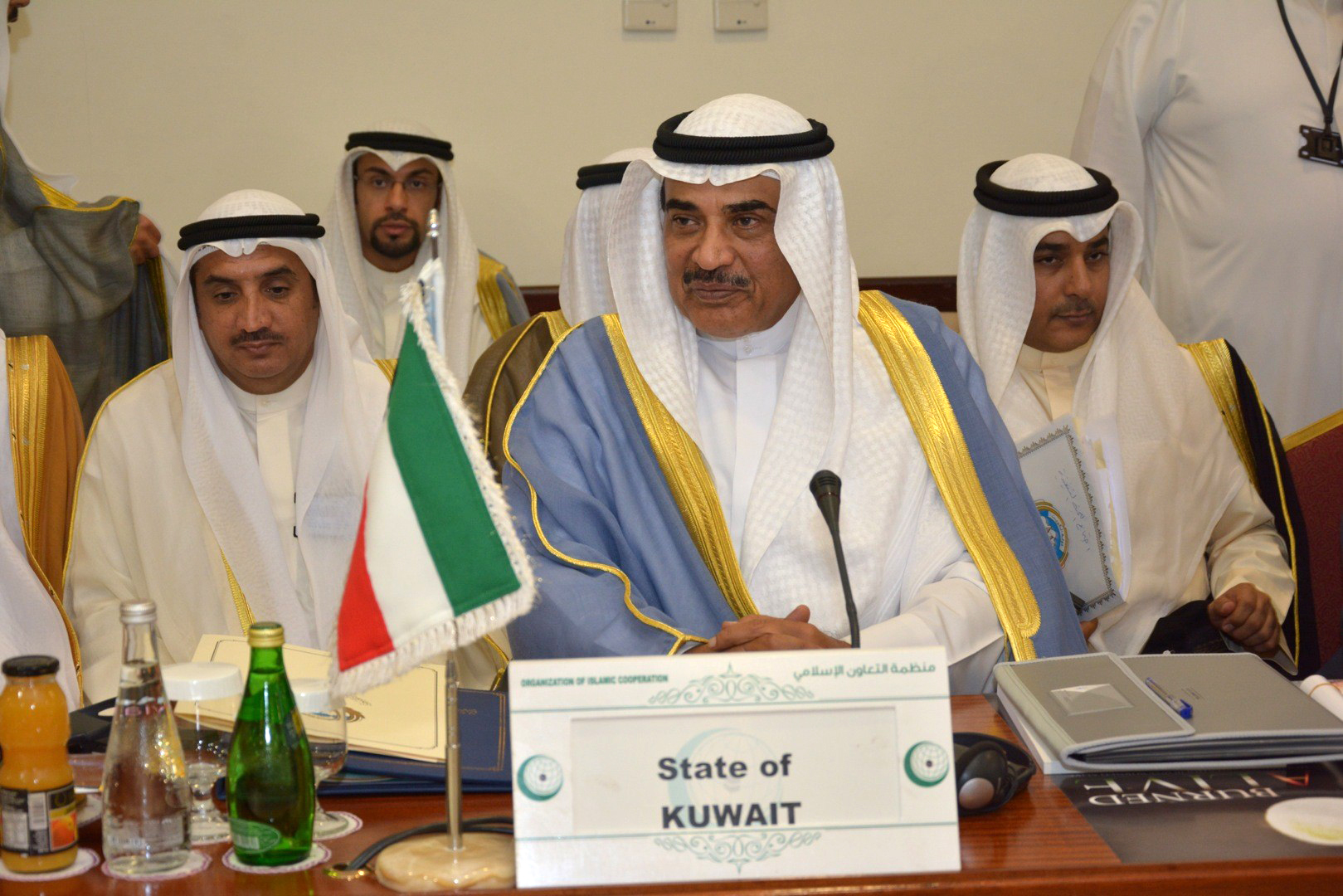 Kuwait's First Deputy Prime Minister and Foreign Minister Sheikh Sabah Al-Khaled Al-Hamad Al-Sabah