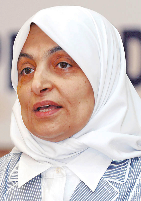 Minister of Social Affairs and Labour Hend Al-Sabeeh