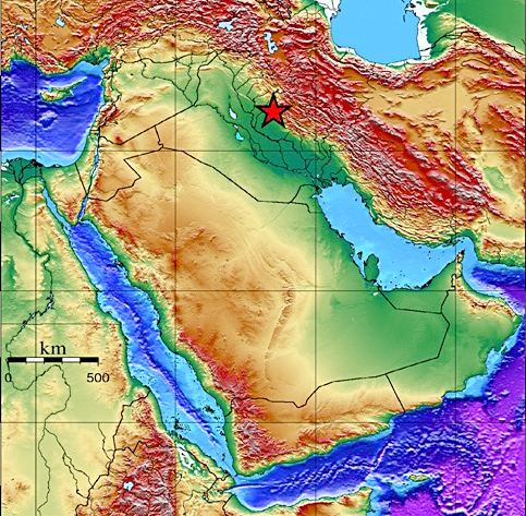 A 5.0 magnitude quake on the Richter scale jolted the Iraqi-Iranian borders and was felt by Kuwait on Monday