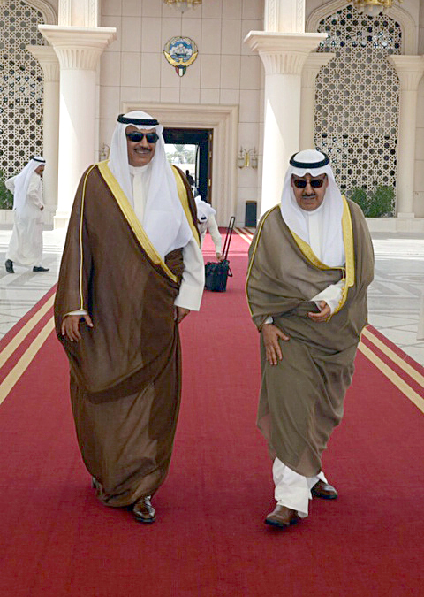 First Deputy Prime Minister and Foreign Minister Sheikh Sabah Khaled Al-Hamad Al-Sabah departs to Switzerland