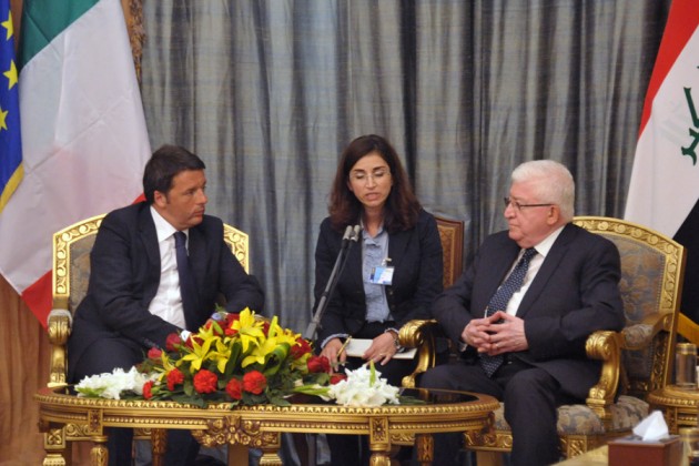 Italy PM reaffirms Europe's support to Iraq