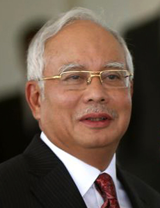 Malaysian Prime Minister Najib Abdul Razak Friday