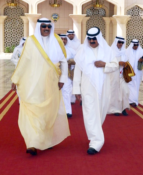First Deputy Prime Minister and Minister of Foreign Affairs Sheikh Sabah Al-Khaled Al-Hamad Al-Sabah left to Saudi Arabia