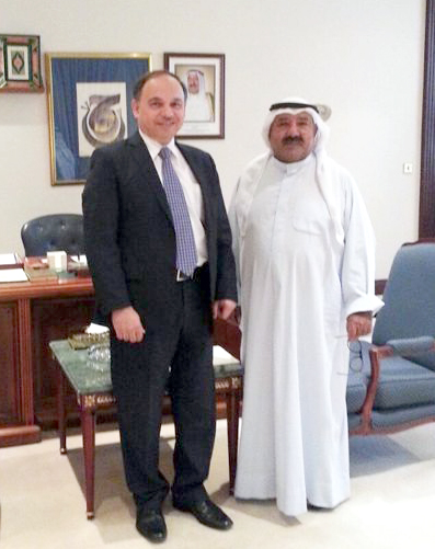 Minister of Amiri Diwan Affairs Sheikh Naser Sabah Al-Ahmad Al-Sabah received on Monday Secretary General of the Supreme Planning Council Hashem Sayed Mustafa Al-Refai