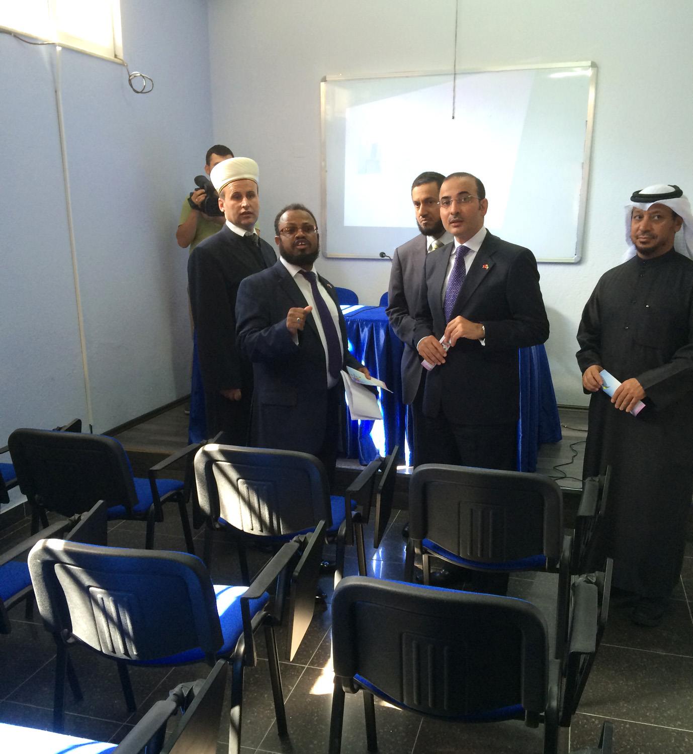 Ambassador Najib Al-Bader inaugurates Kuwaiti-funded student residence in Albania 