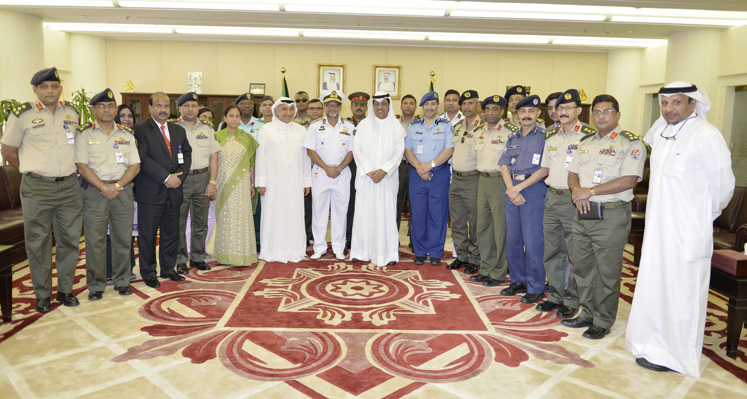 Senior MP meets Bangladesh military team