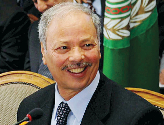 نائب الامين العام للجامعة العربية السفير احمد بن حلي