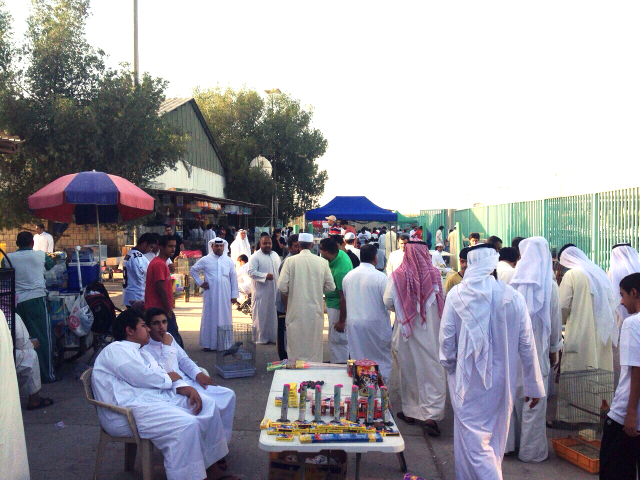 Public Authority for Environment (PAE) inspecting Friday flee market