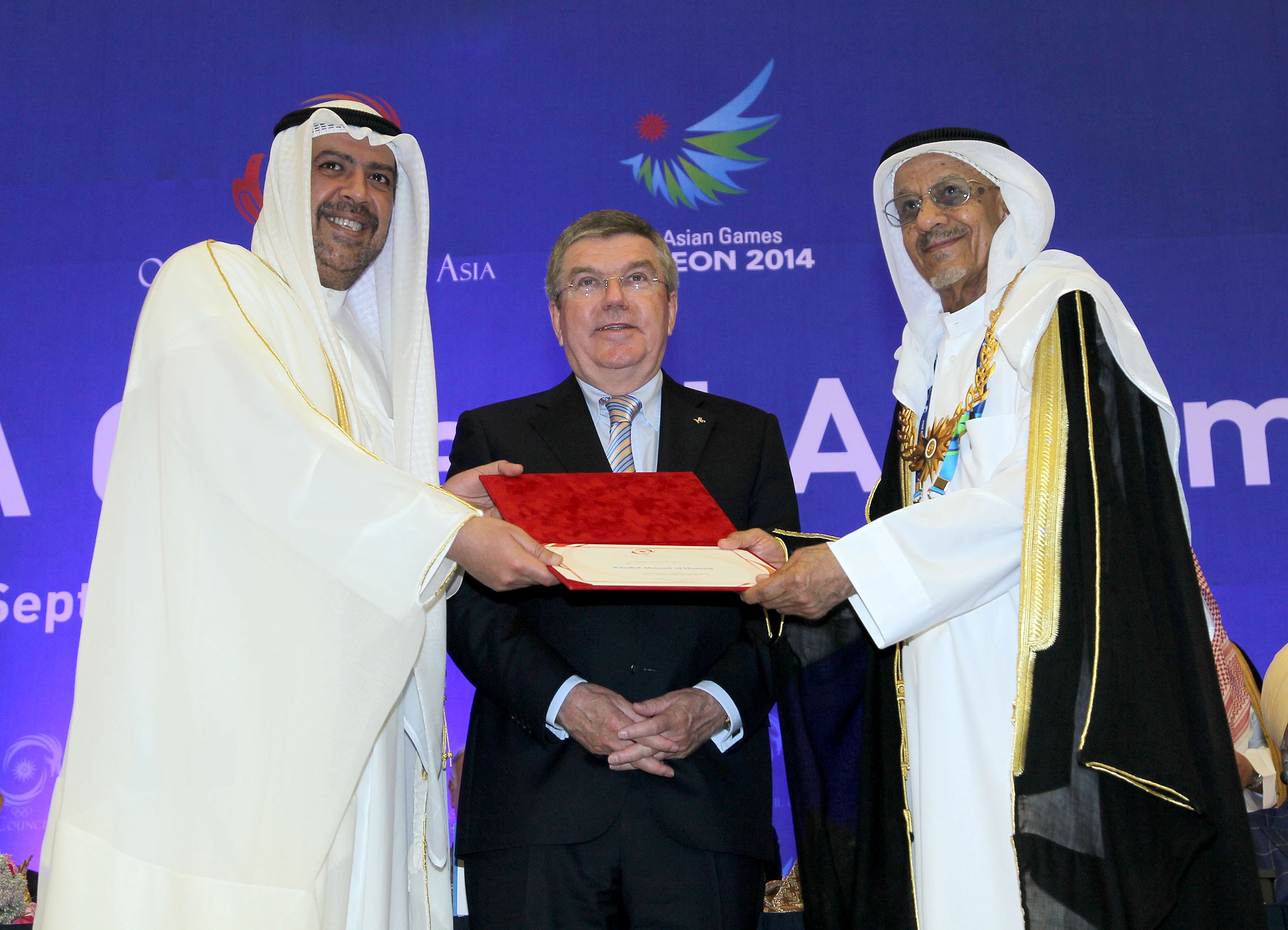 Olympic Council of Asia honors two Kuwaiti sportsmen                                                                                                                                                                                                      