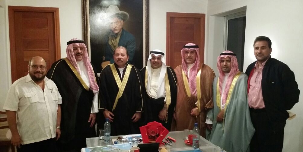 Nicaraguan Pres. receives Kuwaiti parliamentary delegation