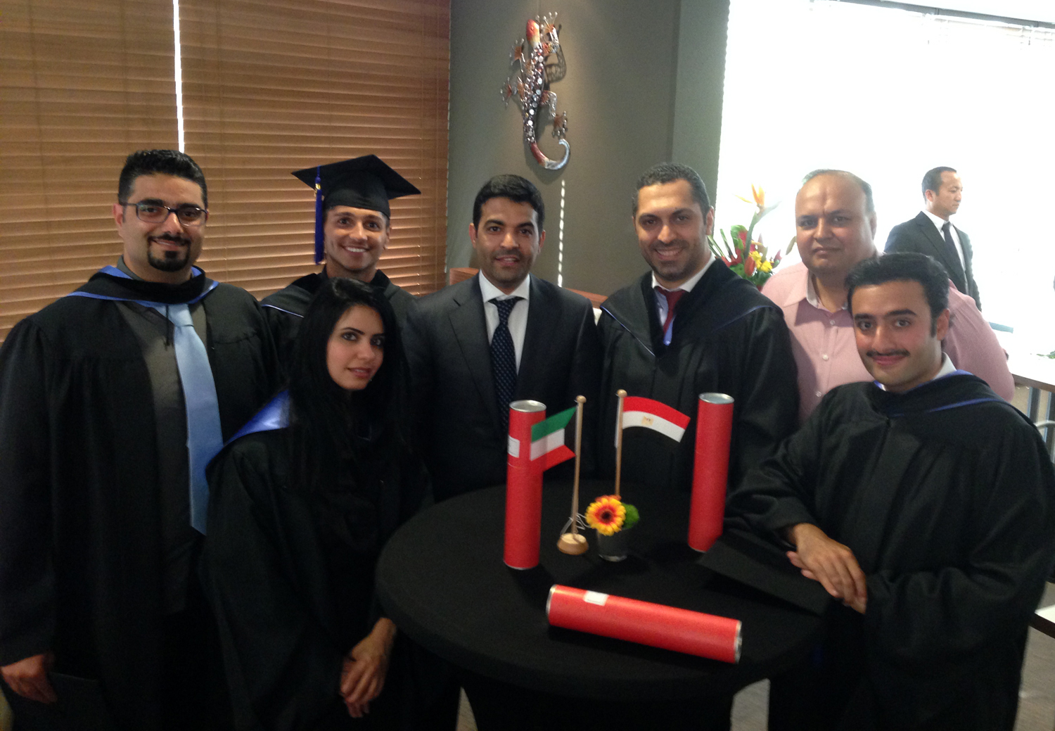 Kuwaiti students graduate from Maastricht university