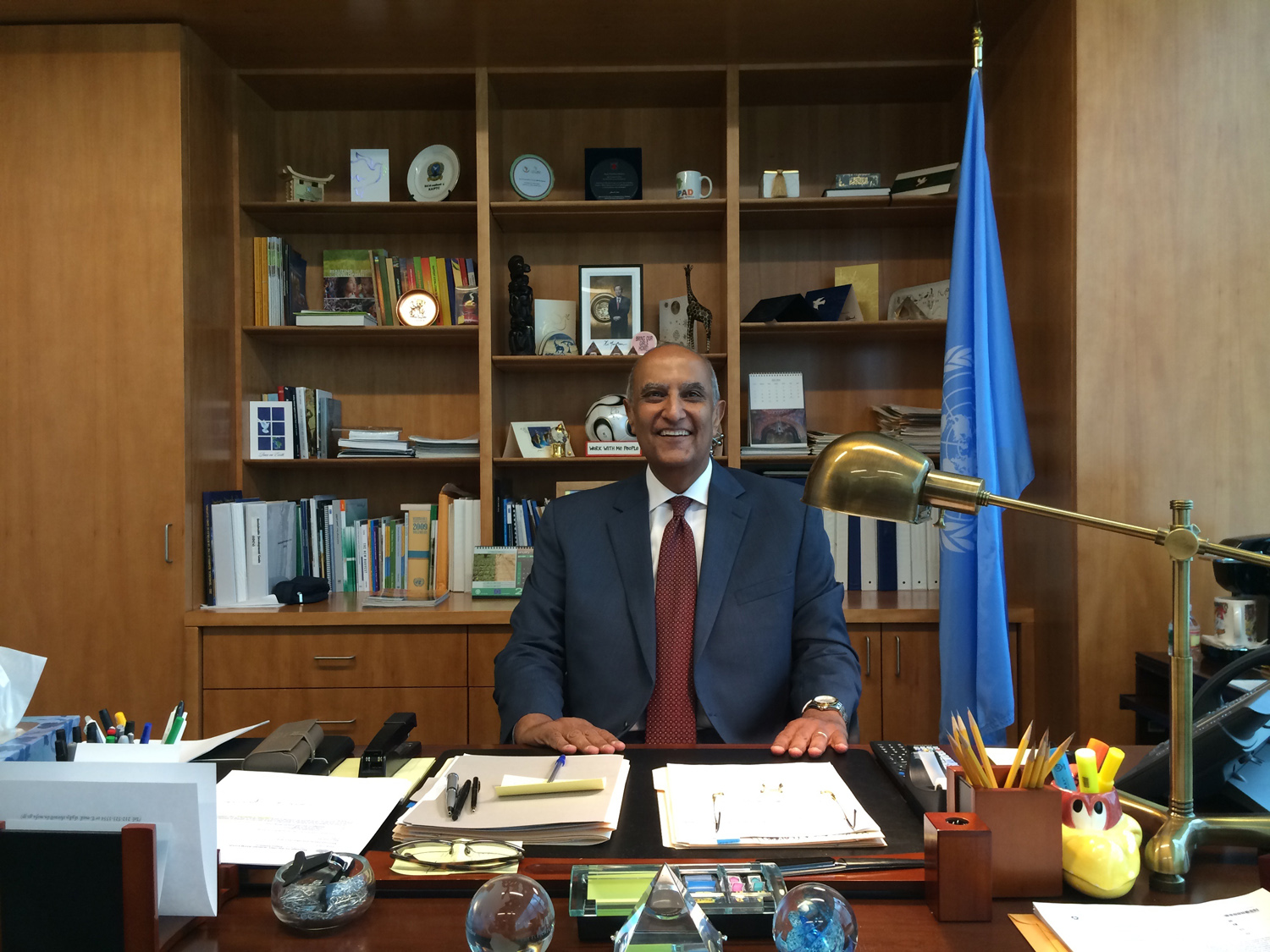 UN Secretary General's Special Adviser on Africa Majed Abdulaziz