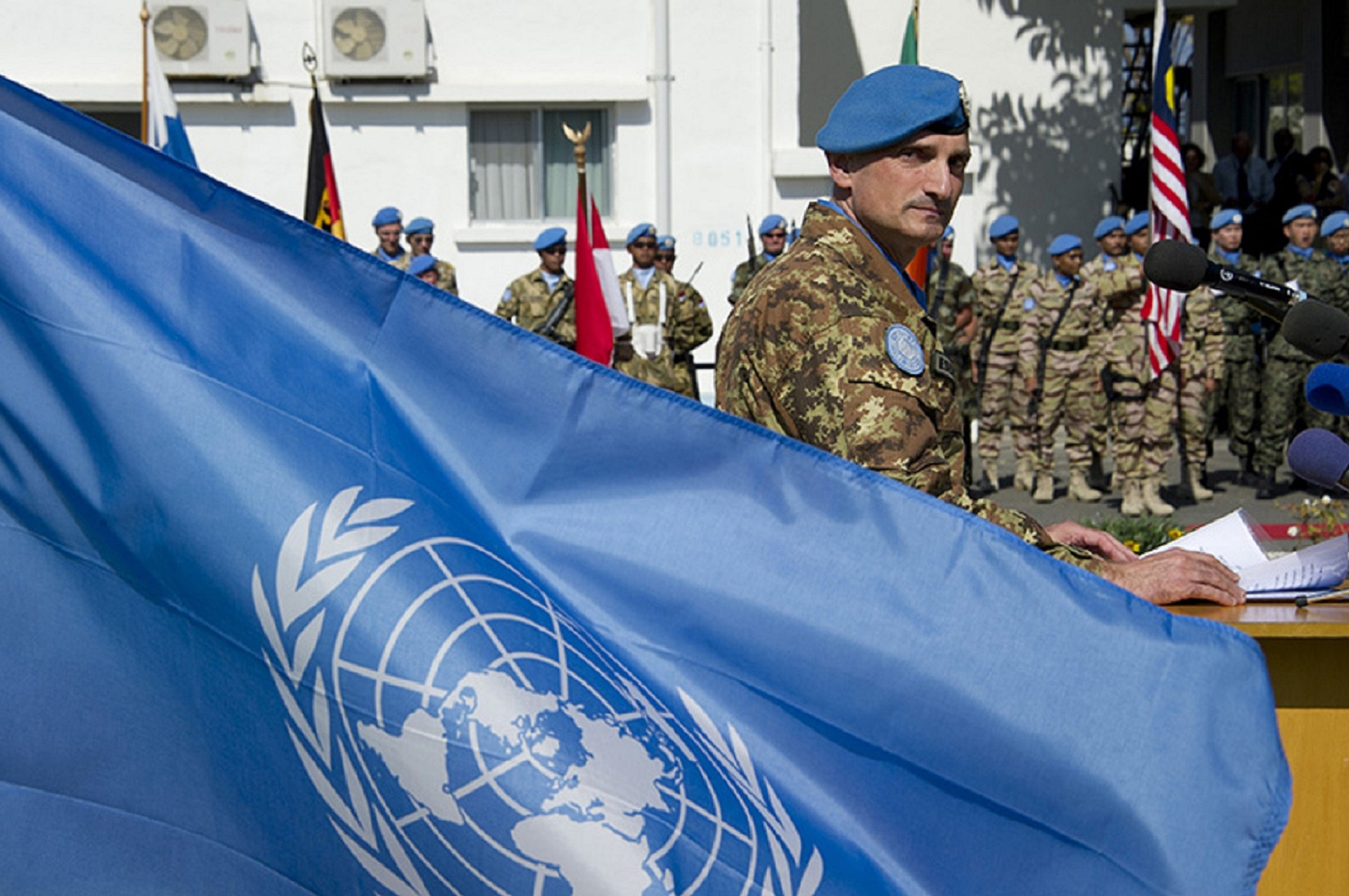 UNIFIL Head of Mission and Force Commander Major-General Luciano Portolano