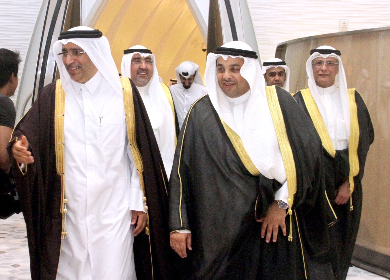 Kuwait's Minister of Justice and Minister of Awqaf and Islamic Affairs Yaccoub Al-Sanae
