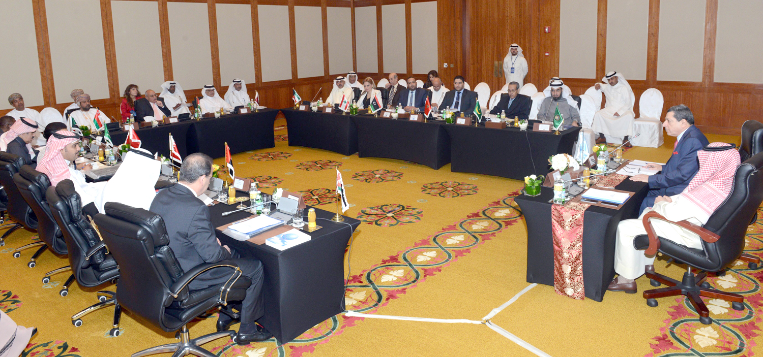 مسؤولي وكالات الأنباء العربية خلال الاجتماع