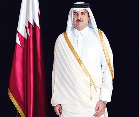 Amir of Qatar Sheikh Tamim Bin Hamad Al-Thani