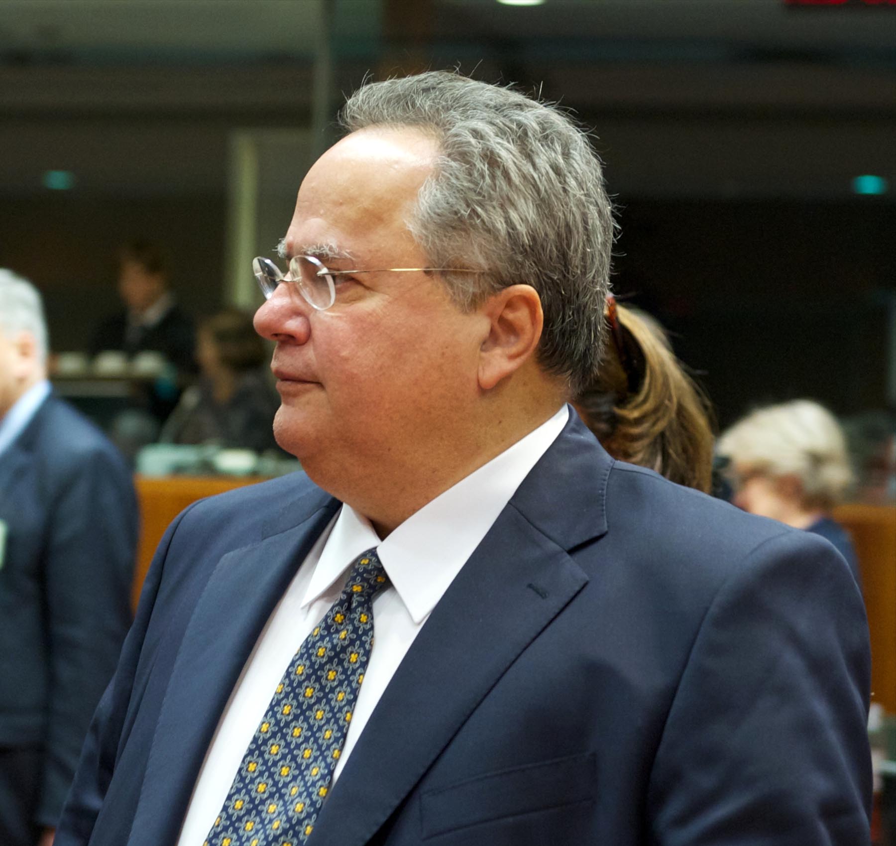وزير الخارجية في الحكومة اليونانية الجديدة نيكوس كوتزياس