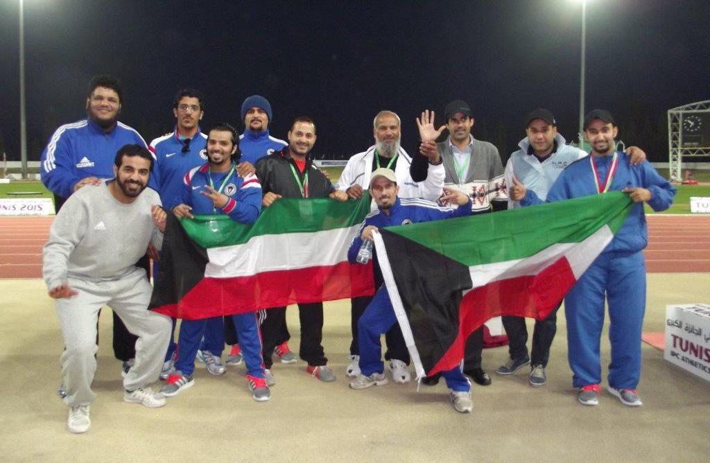Kuwaiti deaf, disabled athletes win eight medals in Tunis